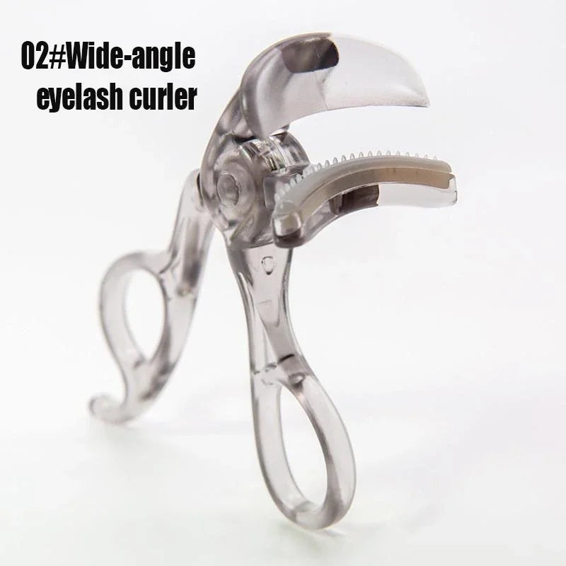 Dual-Type Eyelash Curler with Comb — Waterproof Long-Lasting Natural Curl