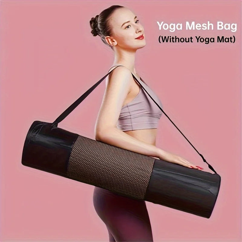 Yoga Mat Storage Bag — Breathable Oxford Fabric with Shoulder Strap
