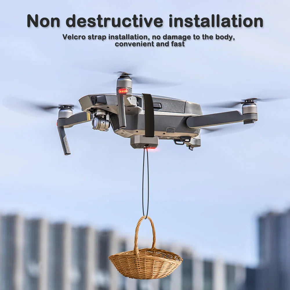 Universal Drone Airdrop Thrower System — 2.4G Remote Control Payload Delivery