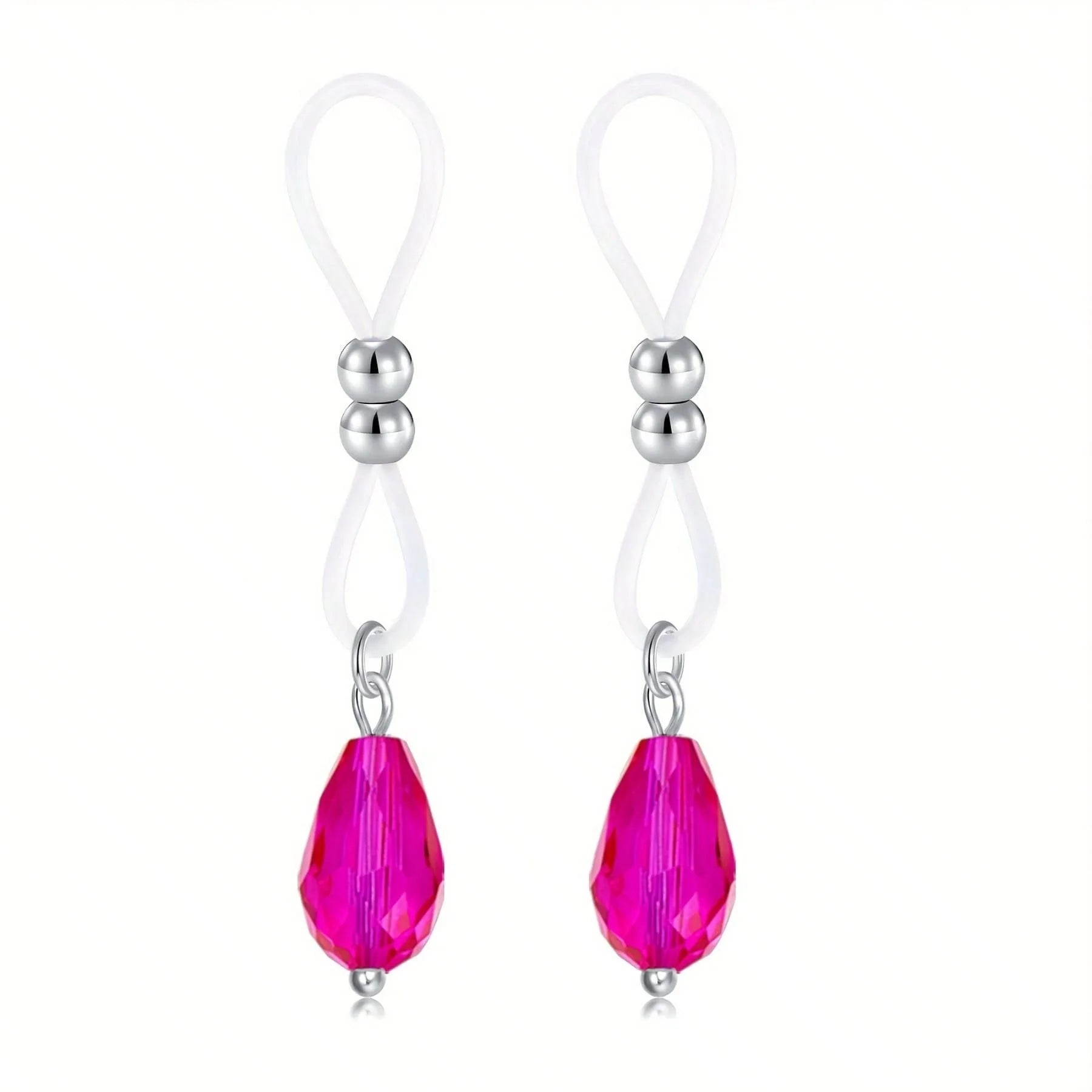 Heart Non-Piercing Adjustable Nipple Rings