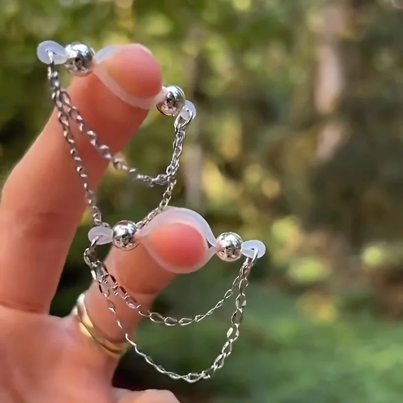 Adjustable Fake Nipple Rings — No-Pierce Body Jewelry