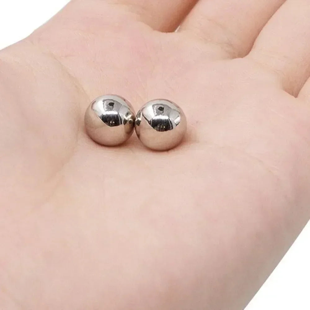Magnetic Non-Piercing Nipple Rings & Fake Nose Clamps