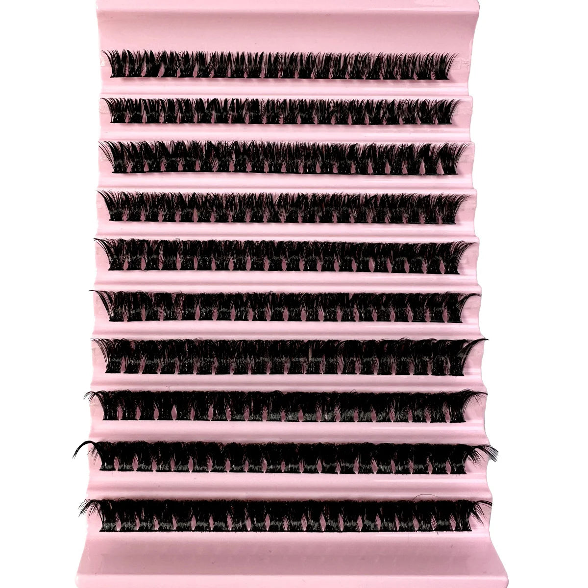Faux Mink 540-Cluster Lash Extensions — C Curl 9-16mm 3D Russian Strip