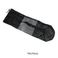 Yoga Mat Carry Bag — Portable Mesh with Adjustable Shoulder Straps