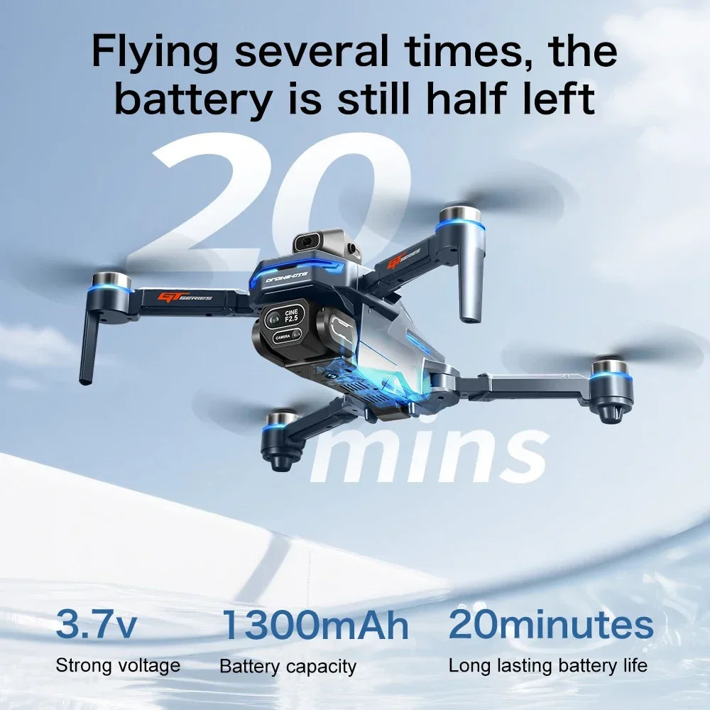 Lenovo GT8 Drone 8K Professional 4K HD Camera 5G Brushless Motor Aerial Photography Optical Flow with screen RC Quadcopter toy