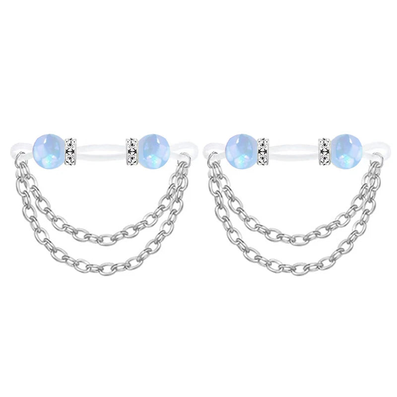 Rhinestone Non-Piercing Nipple Cuffs