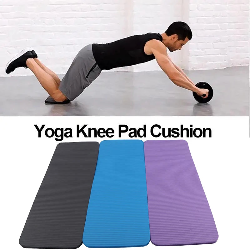 Non-Slip Foam Yoga Knee Pad — 1.5cm Thick Cushion 60x25cm