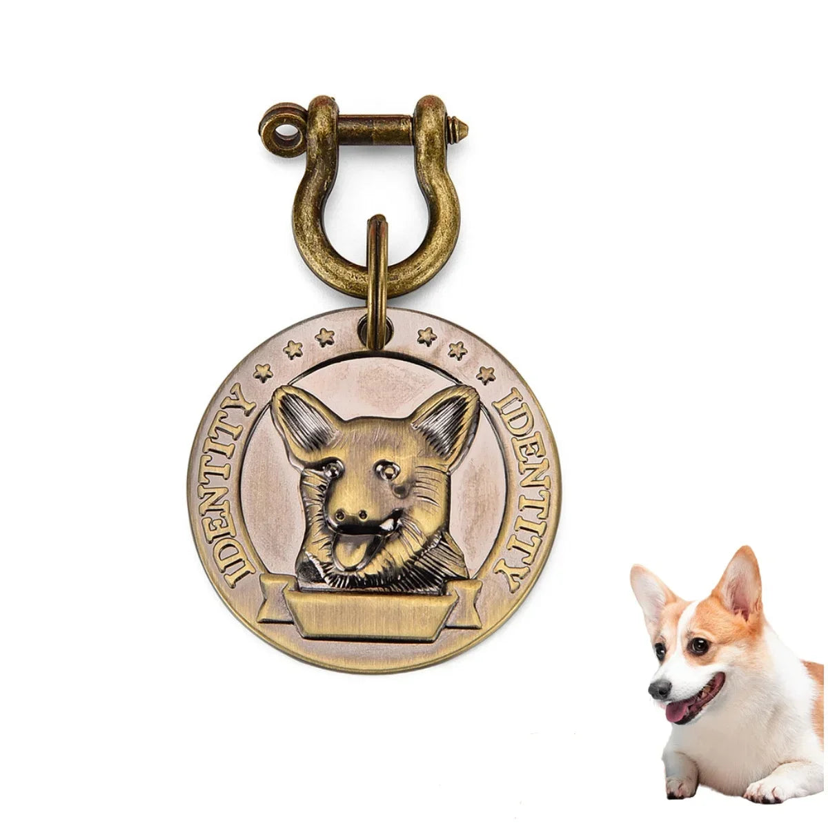 VIP Personalized Engraved Pet ID Tag — Dog & Cat Name Tag