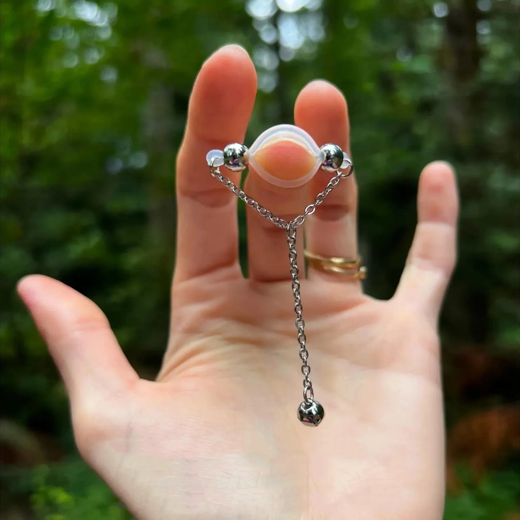 Adjustable Fake Nipple Rings — No-Pierce Body Jewelry