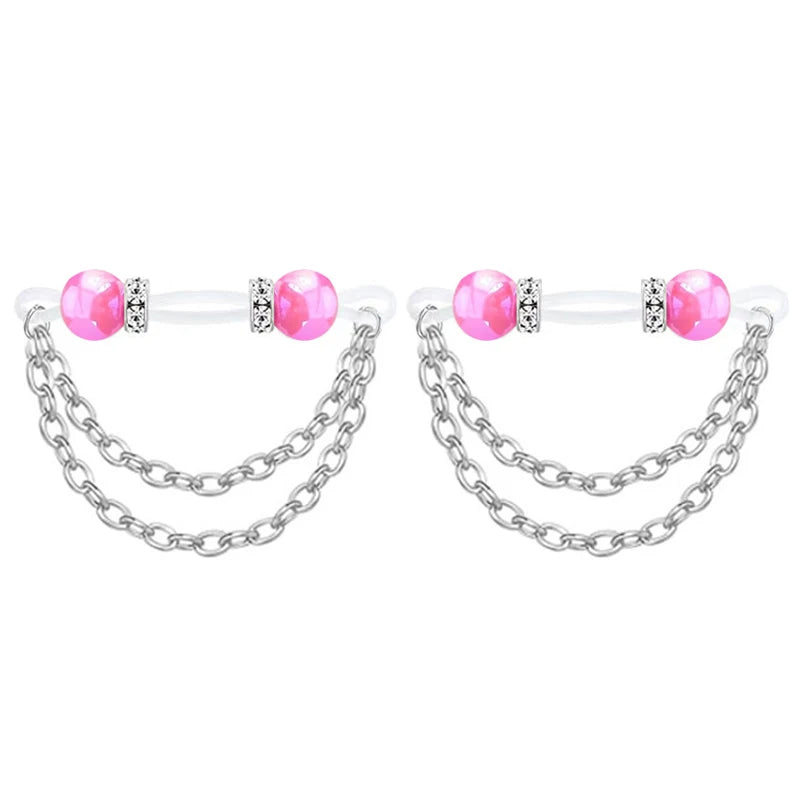Rhinestone Non-Piercing Nipple Cuffs