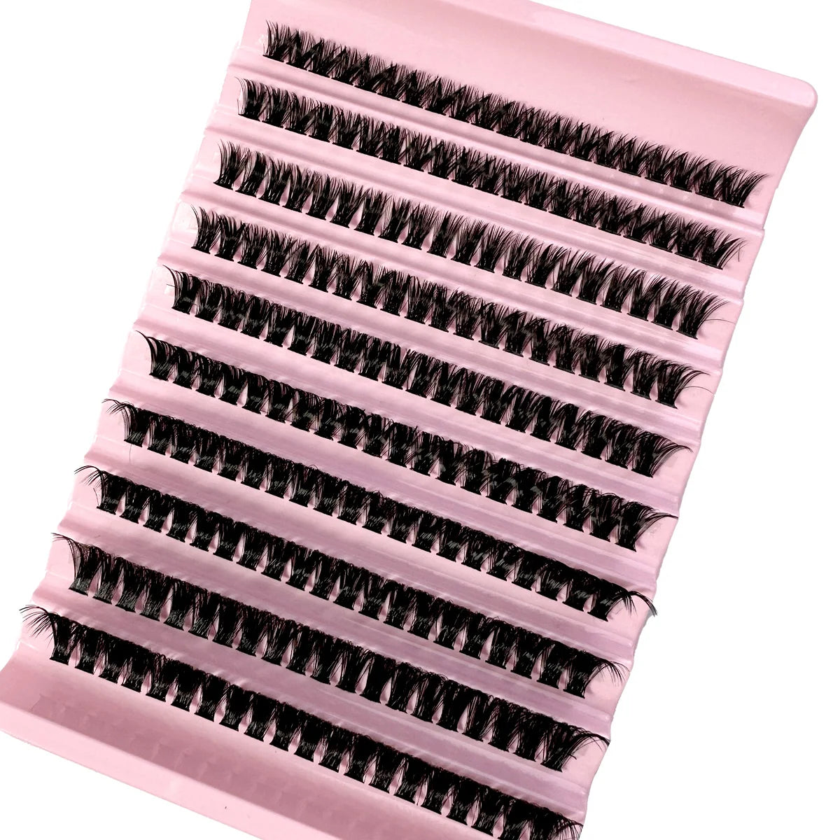 Faux Mink 540-Cluster Lash Extensions — C Curl 9-16mm 3D Russian Strip