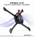 Bcrowfpv Pro-v7 Racing Drone Frame Kit 2026 New Model, Carbon Fiber Fpv Quadcopter Frame For 5 Inch Diy Drone