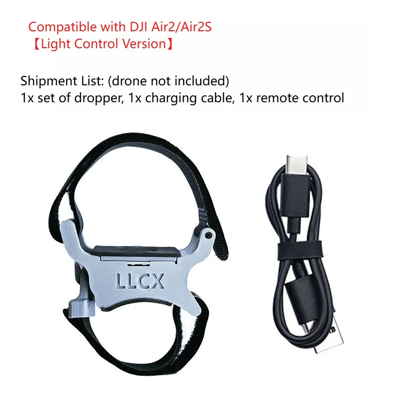 Universal Drone Drop Launcher — Airdrop Throwing Device Compatible with Most Drones