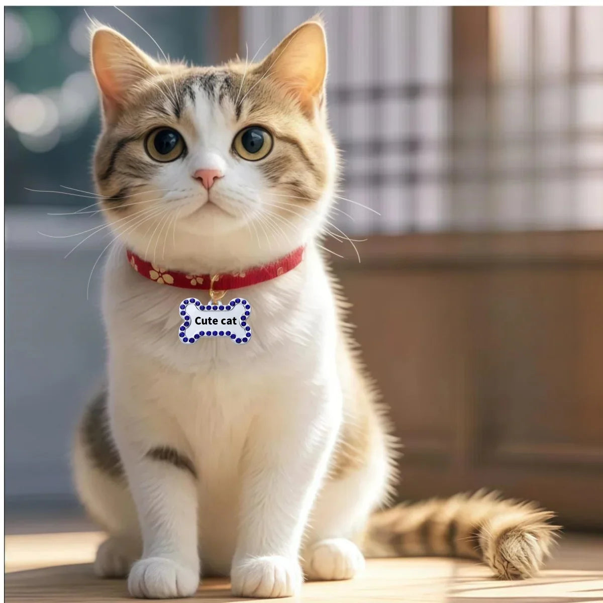 VIP Personalized Engraved Pet ID Tag — Dog & Cat Name Tag