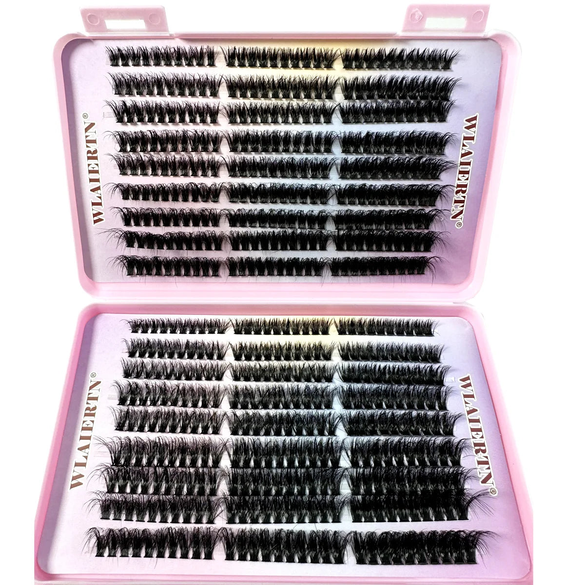 Faux Mink 540-Cluster Lash Extensions — C Curl 9-16mm 3D Russian Strip