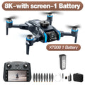 Lenovo XT808 MAX GPS Drone Screen Control 8K Professional HD Dual Camera 5G WIFI Obstacle Avoidance Head Brushless Motor Toy