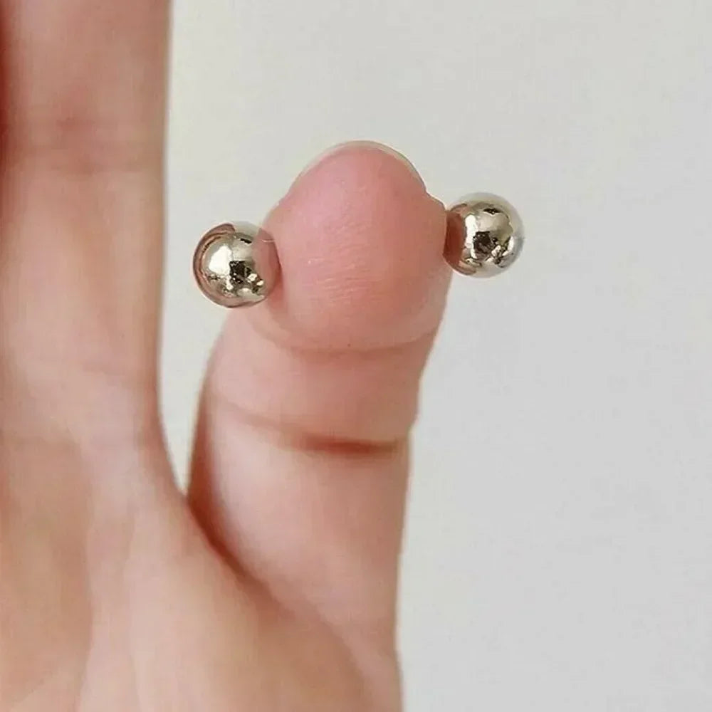 Magnetic Non-Piercing Nipple Rings & Fake Nose Clamps