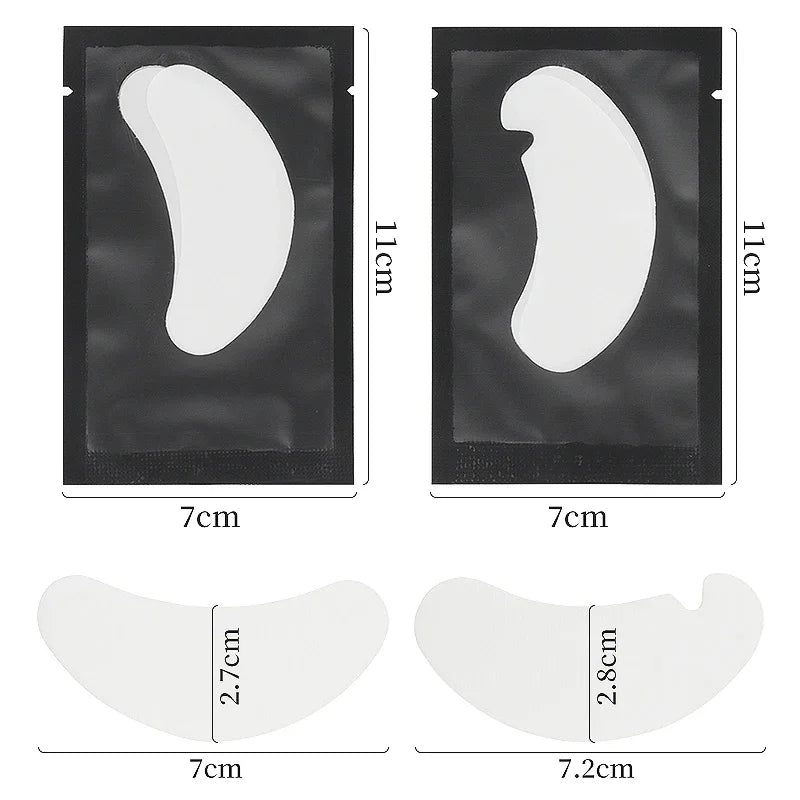 Under Eye Pads for Lash Extensions — Gel Patches (50-500 Pairs)