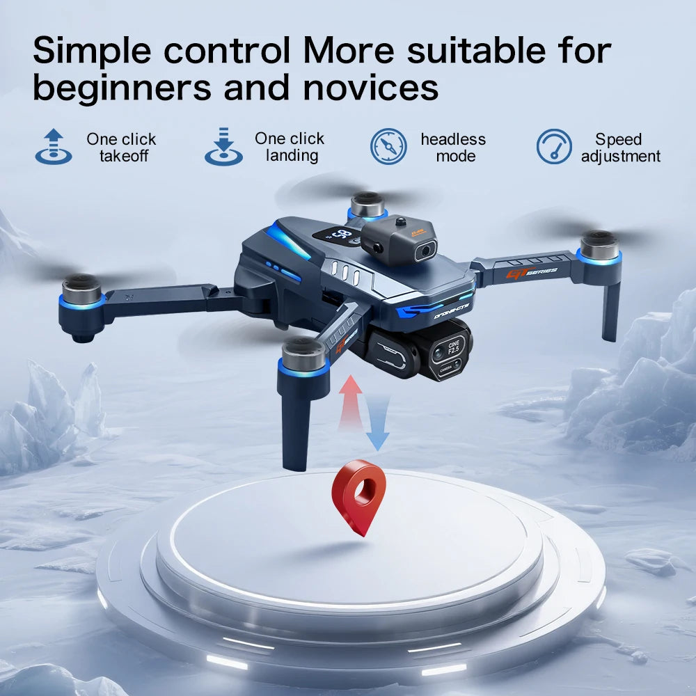 Lenovo GT8 Drone 8K Professional 4K HD Camera 5G Brushless Motor Aerial Photography Optical Flow with screen RC Quadcopter toy