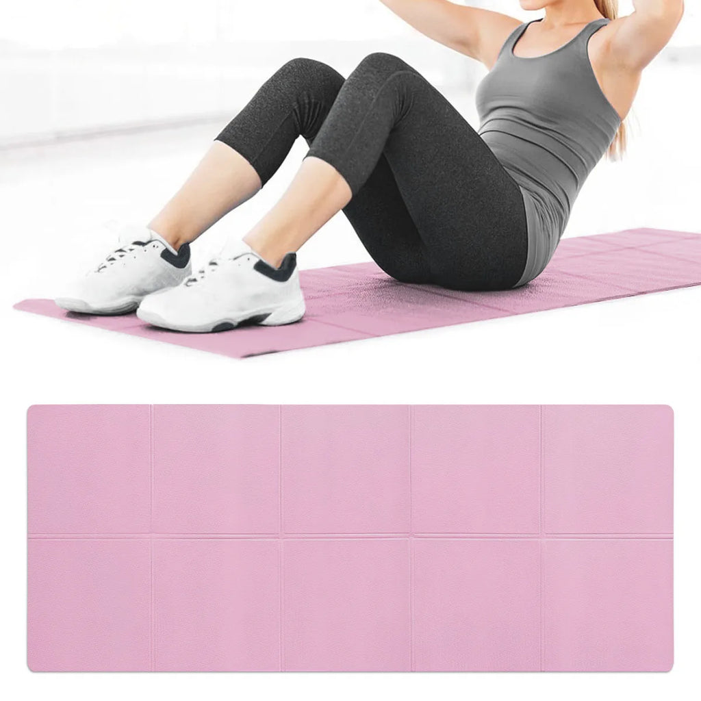 Anti-Slip EVA Yoga Mat — 4mm Thick for Yoga, Pilates & Gymnastics