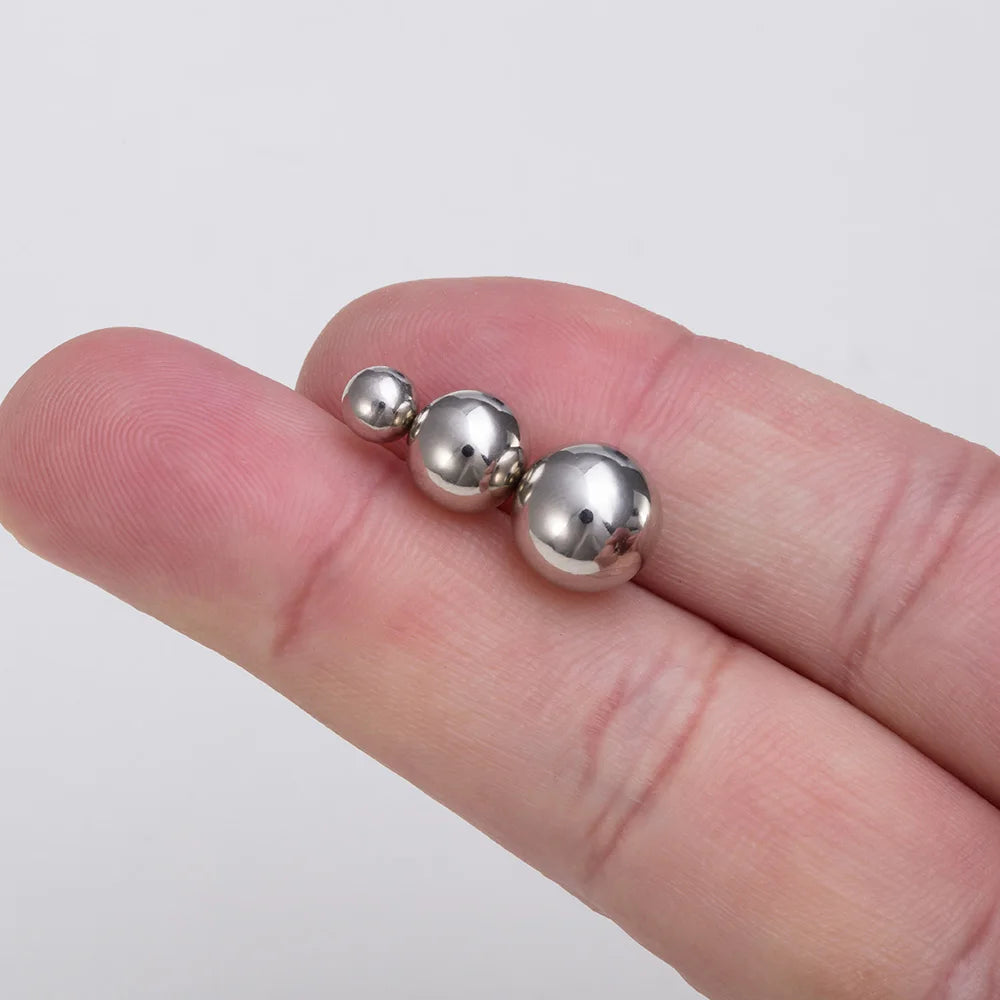 Magnetic Stainless Steel Non-Piercing Nipple Rings