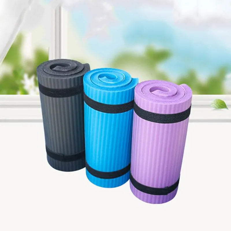Non-Slip Foam Yoga Knee Pad — 1.5cm Thick Cushion 60x25cm