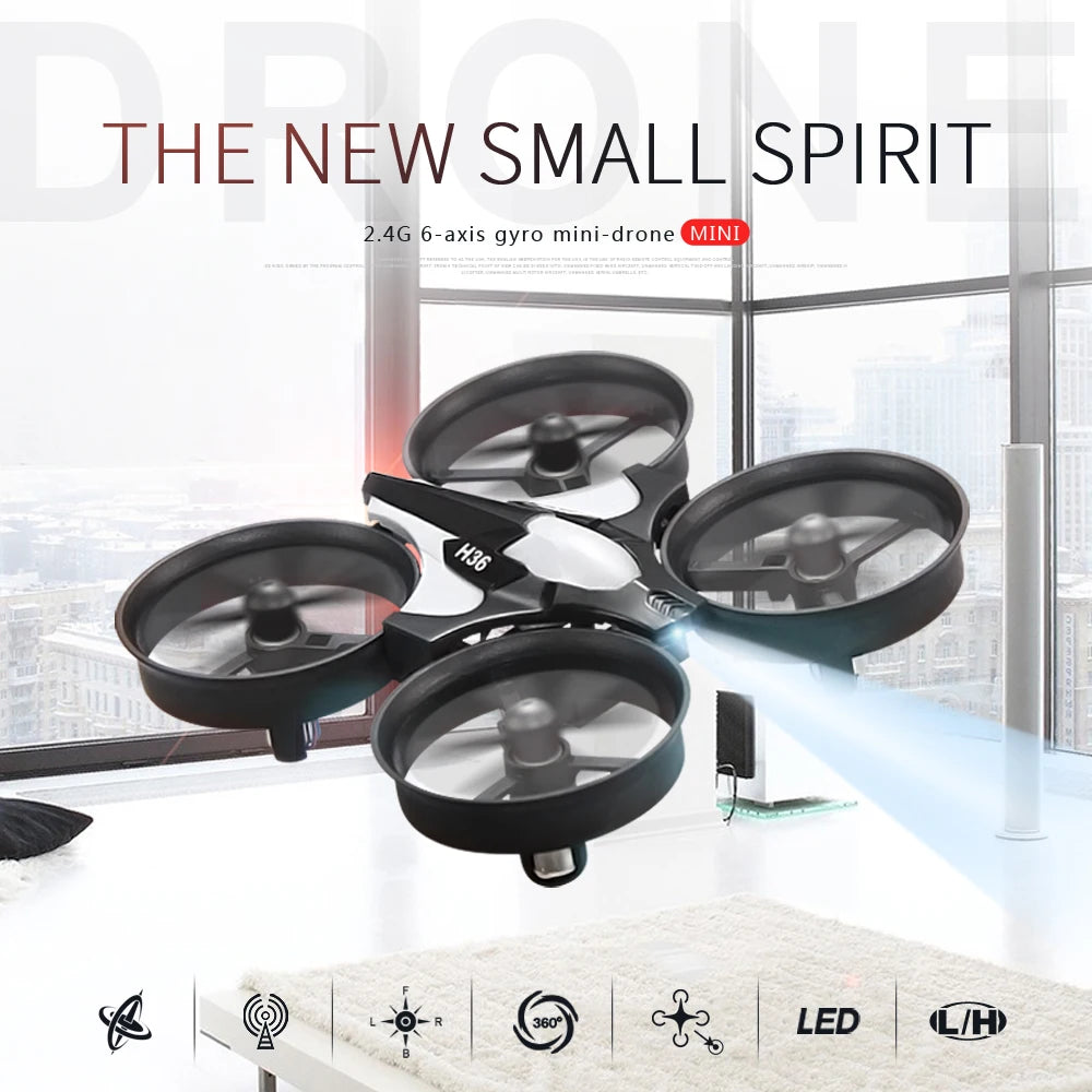 H36 Mini FPV Drone — 6-Axis Headless Mode Quadcopter