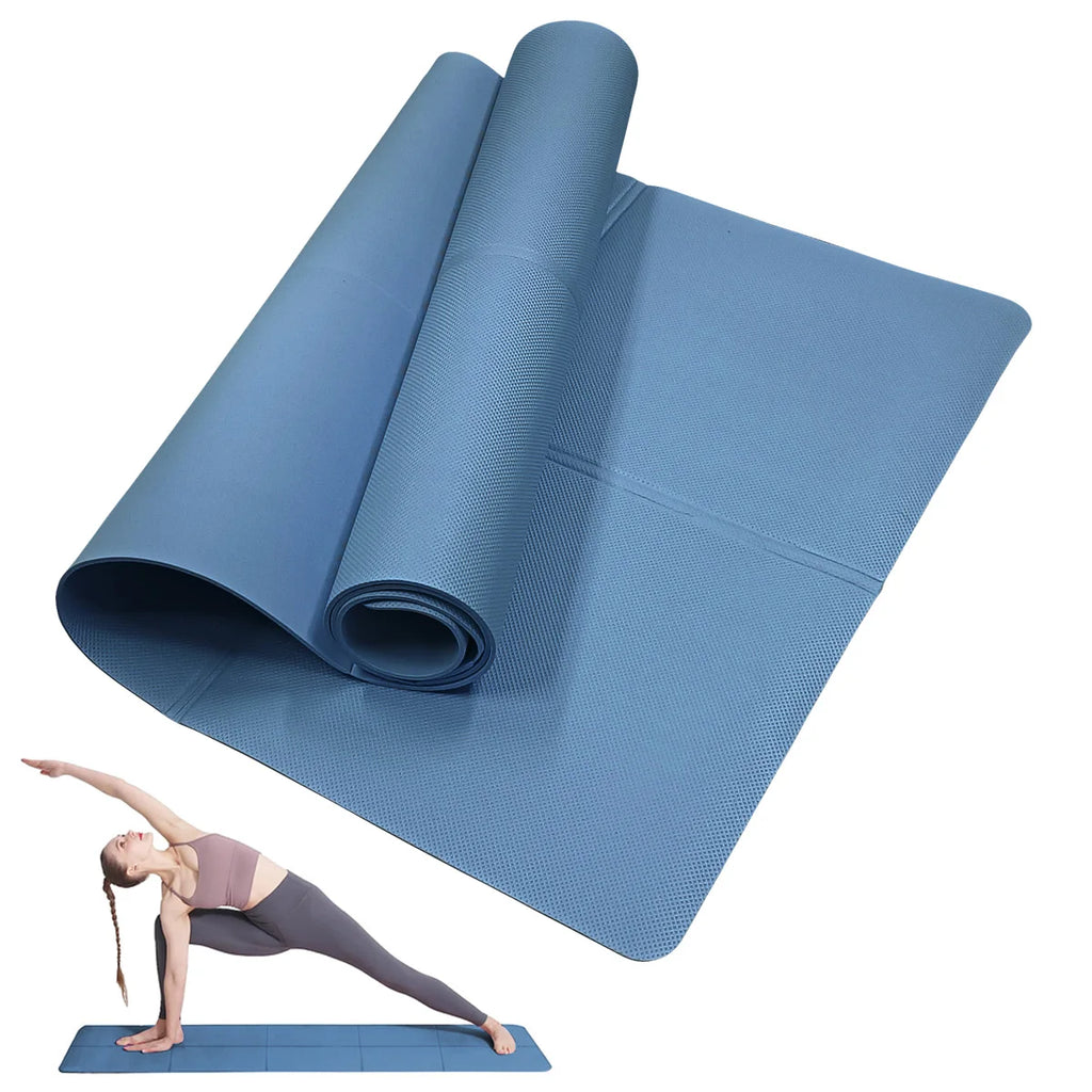 Anti-Slip EVA Yoga Mat — 4mm Thick for Yoga, Pilates & Gymnastics