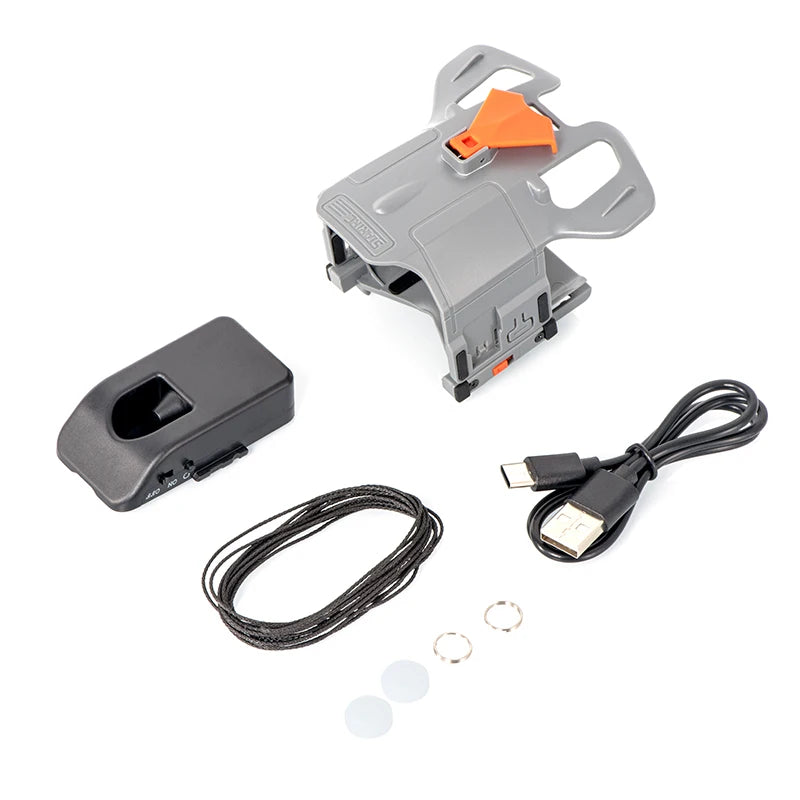 12KM Airdrop System for DJI Air 3S — Payload Dropper for Mini 4 Pro & More