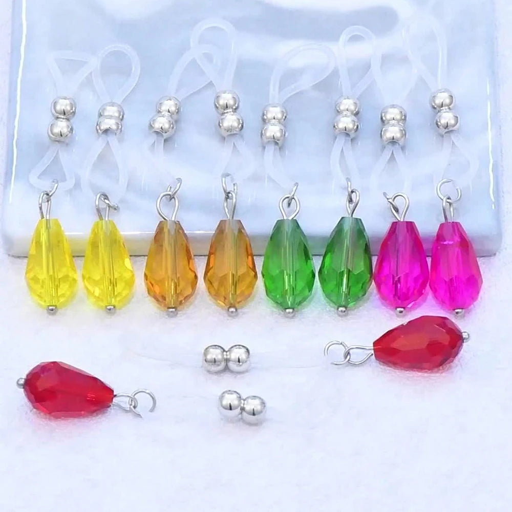 Heart Non-Piercing Adjustable Nipple Rings