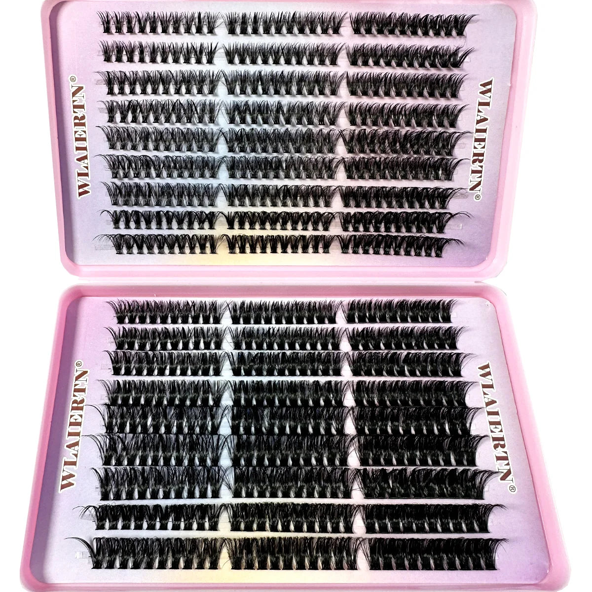 Faux Mink 540-Cluster Lash Extensions — C Curl 9-16mm 3D Russian Strip