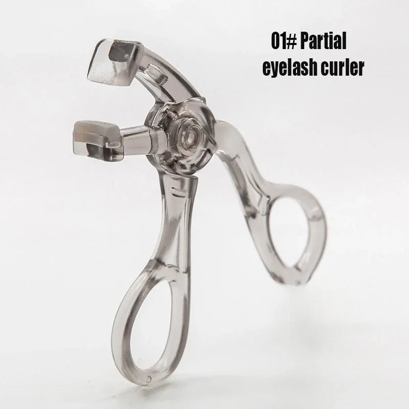 Dual-Type Eyelash Curler with Comb — Waterproof Long-Lasting Natural Curl