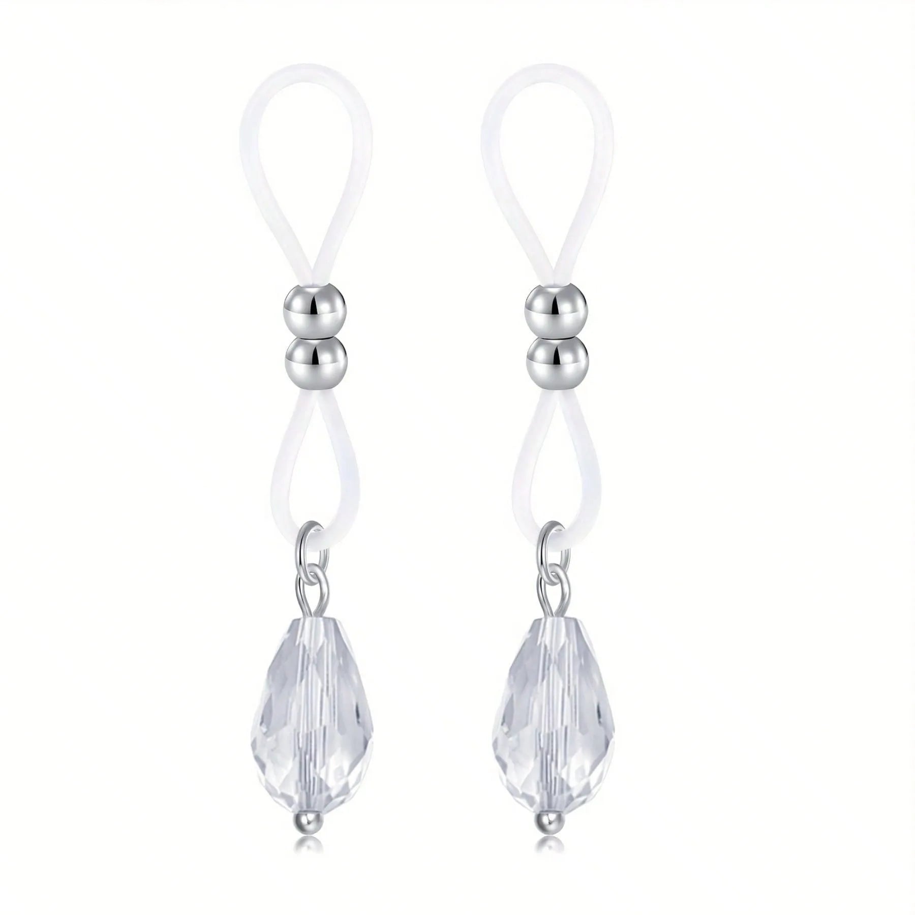 Heart Non-Piercing Adjustable Nipple Rings