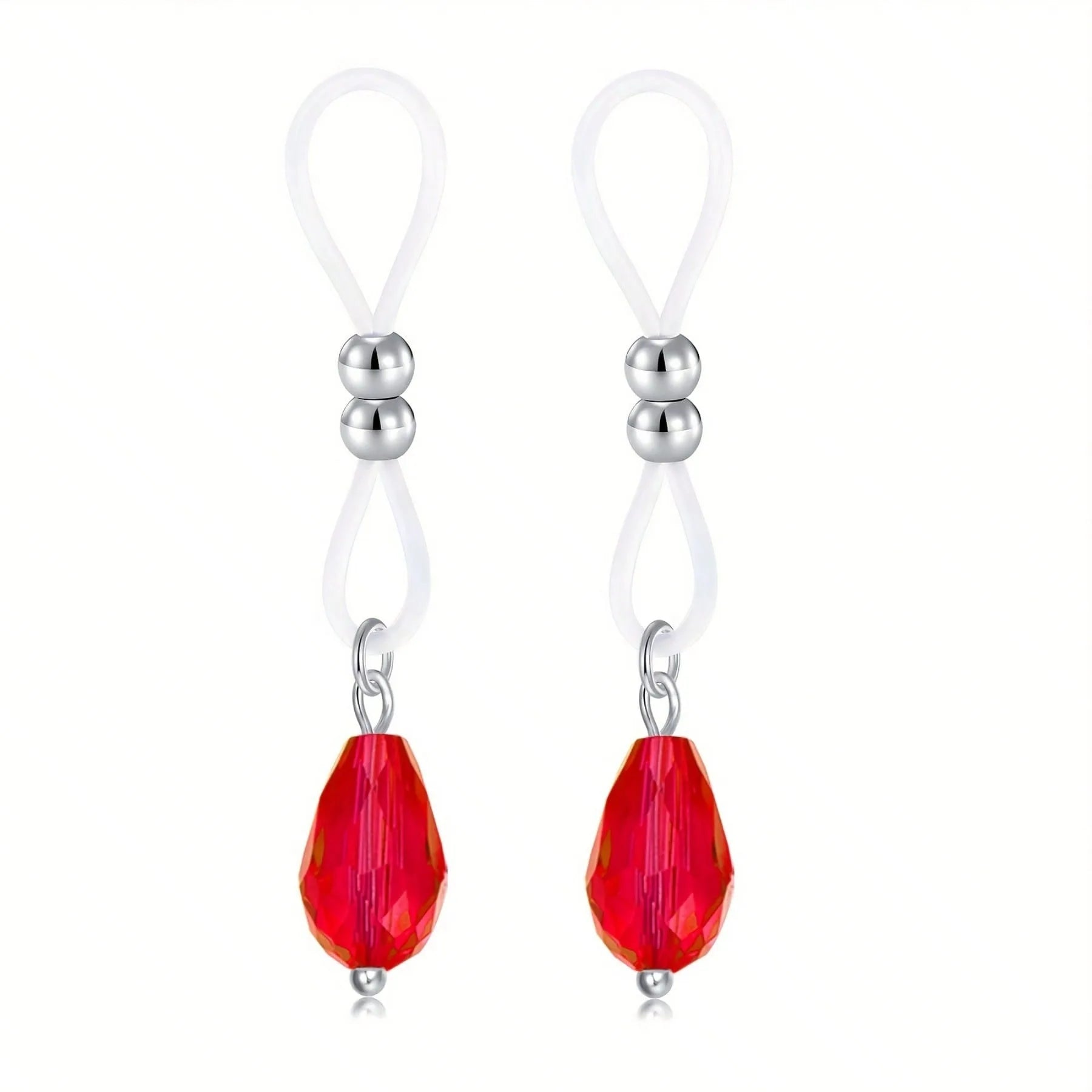 Heart Non-Piercing Adjustable Nipple Rings