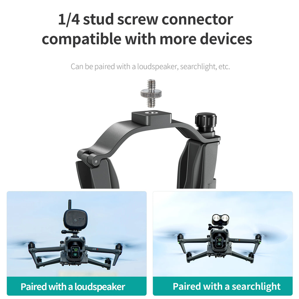 12KM Airdrop System for DJI Air 3S — Payload Dropper for Mini 4 Pro & More