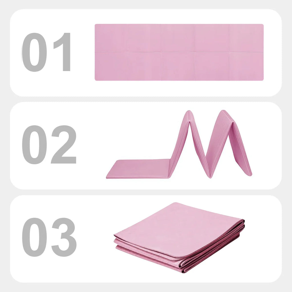 Anti-Slip EVA Yoga Mat — 4mm Thick for Yoga, Pilates & Gymnastics