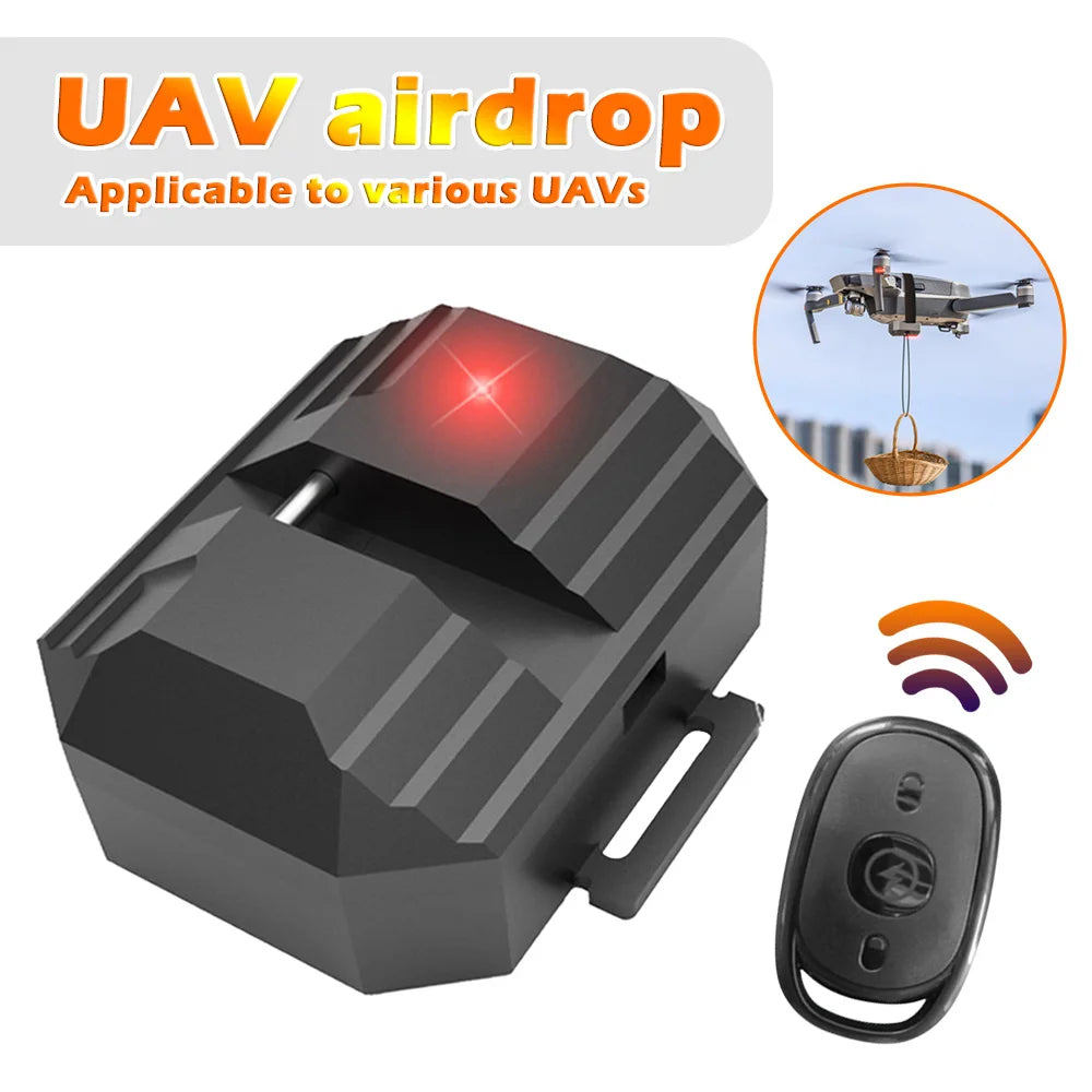 Universal Drone Airdrop Thrower System — 2.4G Remote Control Payload Delivery