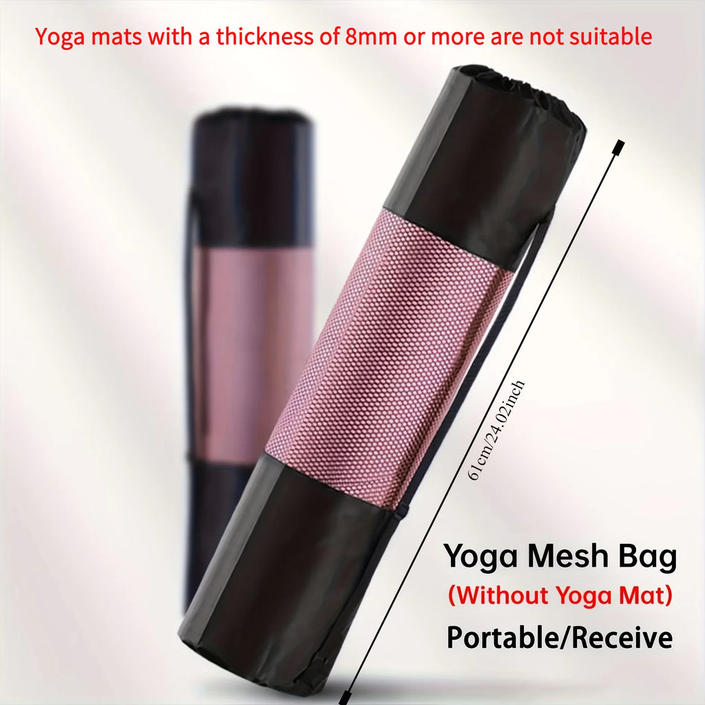 Yoga Mat Storage Bag — Breathable Oxford Fabric with Shoulder Strap