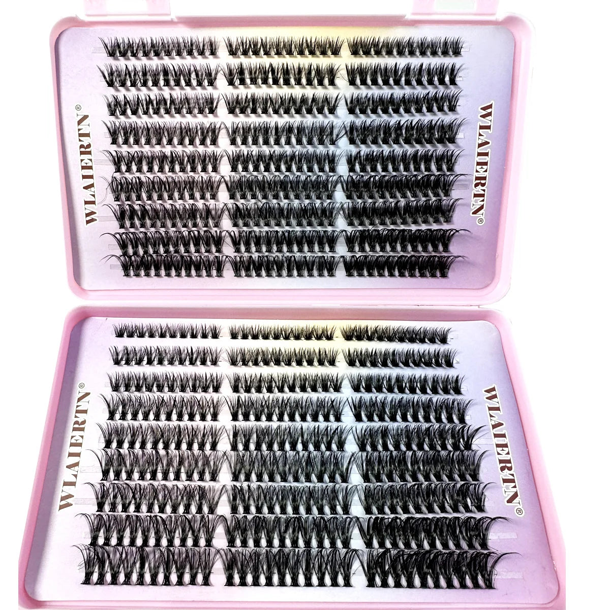 Faux Mink 540-Cluster Lash Extensions — C Curl 9-16mm 3D Russian Strip