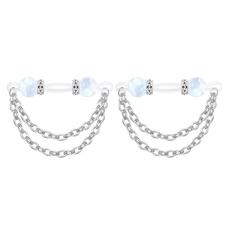 Rhinestone Non-Piercing Nipple Cuffs