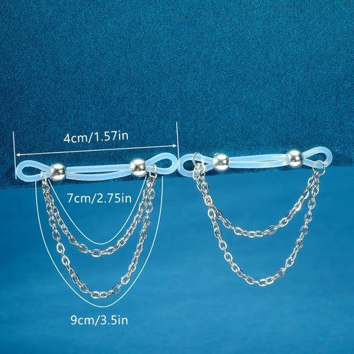 Adjustable Fake Nipple Rings — No-Pierce Body Jewelry
