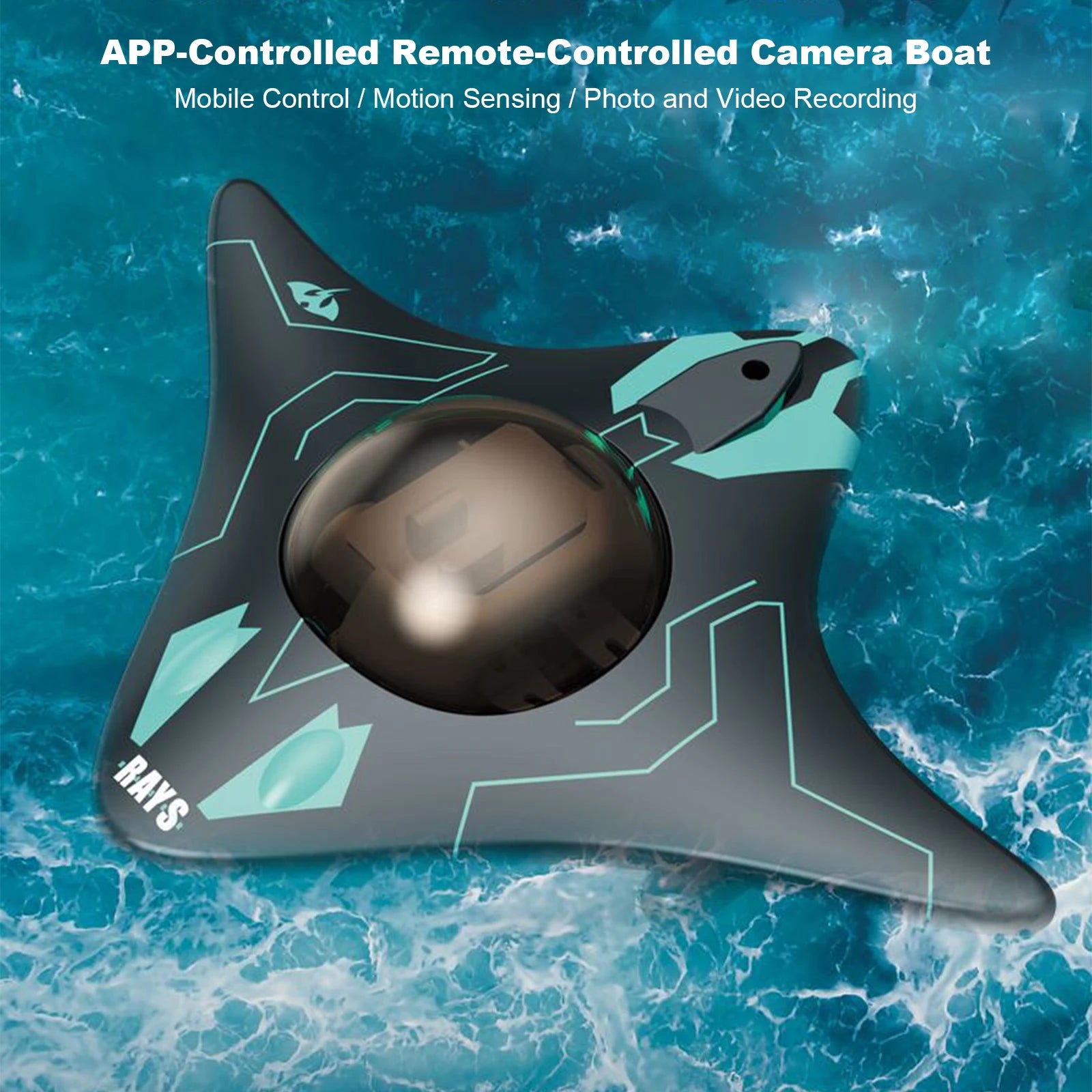 Underwater Submarine Drone — 6-Channel Waterproof Camera Drone for Pools & Lakes