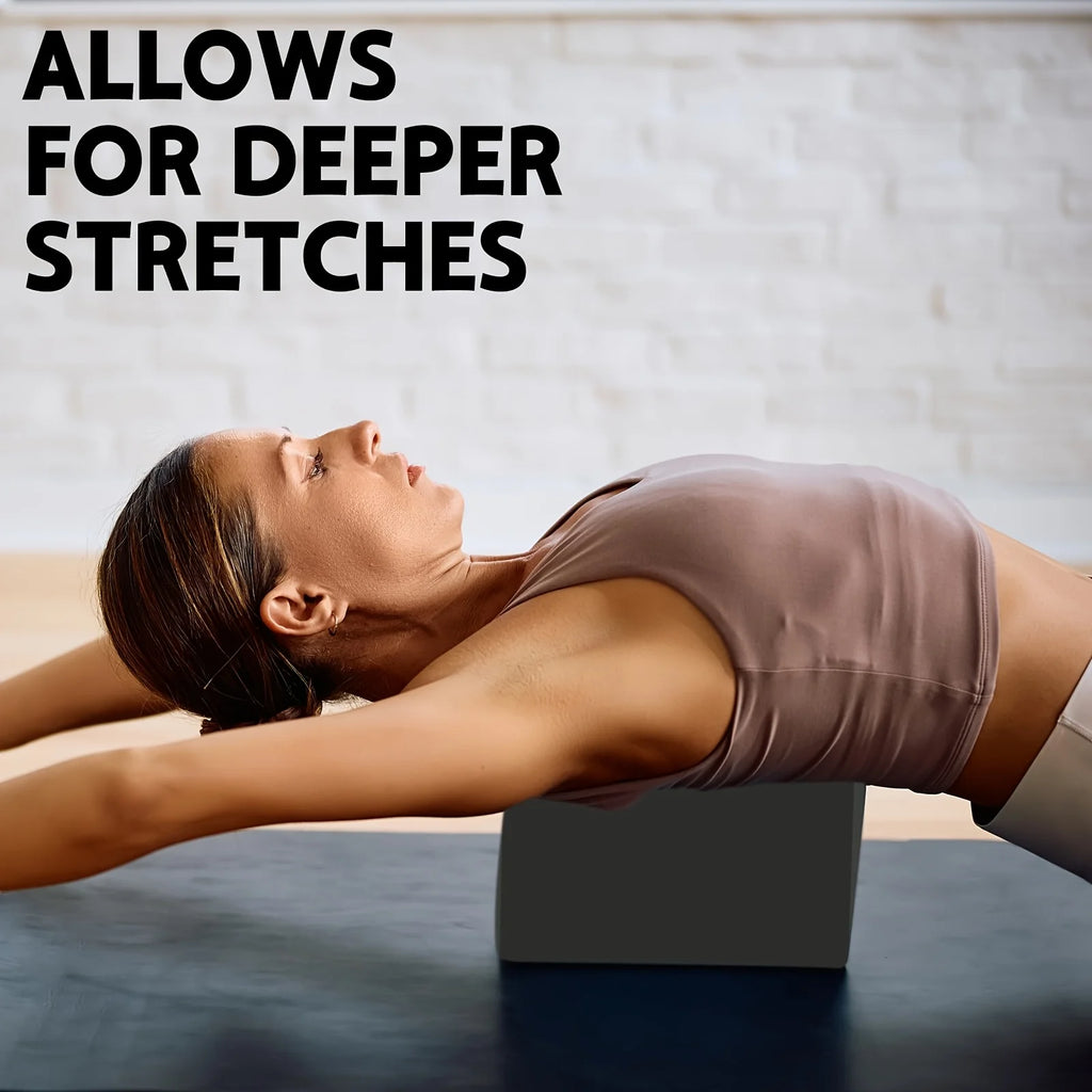 High-Density Foam Yoga Blocks — Set of 2