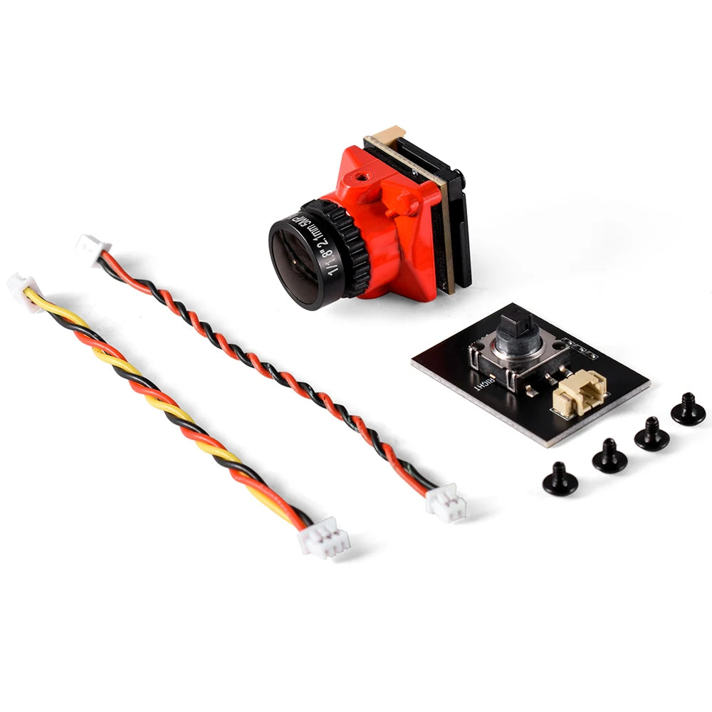 9IMOD FPV Camera 1800TVL 5MP — 2.1mm Wide Angle NTSC/PAL with OSD for RC Racing Drones
