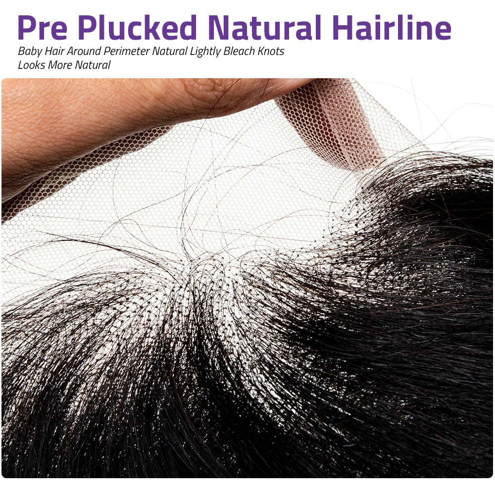Body Wave Human Hair Lace Front Wig — HD & Glueless Lace Options