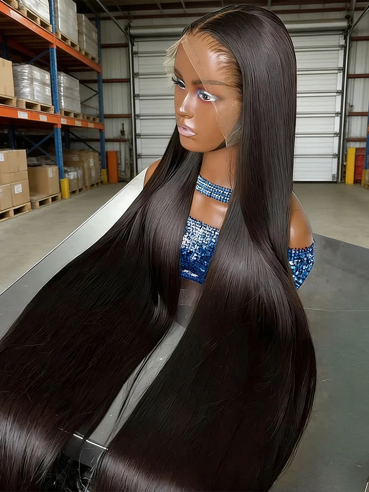 Bone Straight Human Hair Lace Front Wig — 13x4 & 13x6 HD Lace